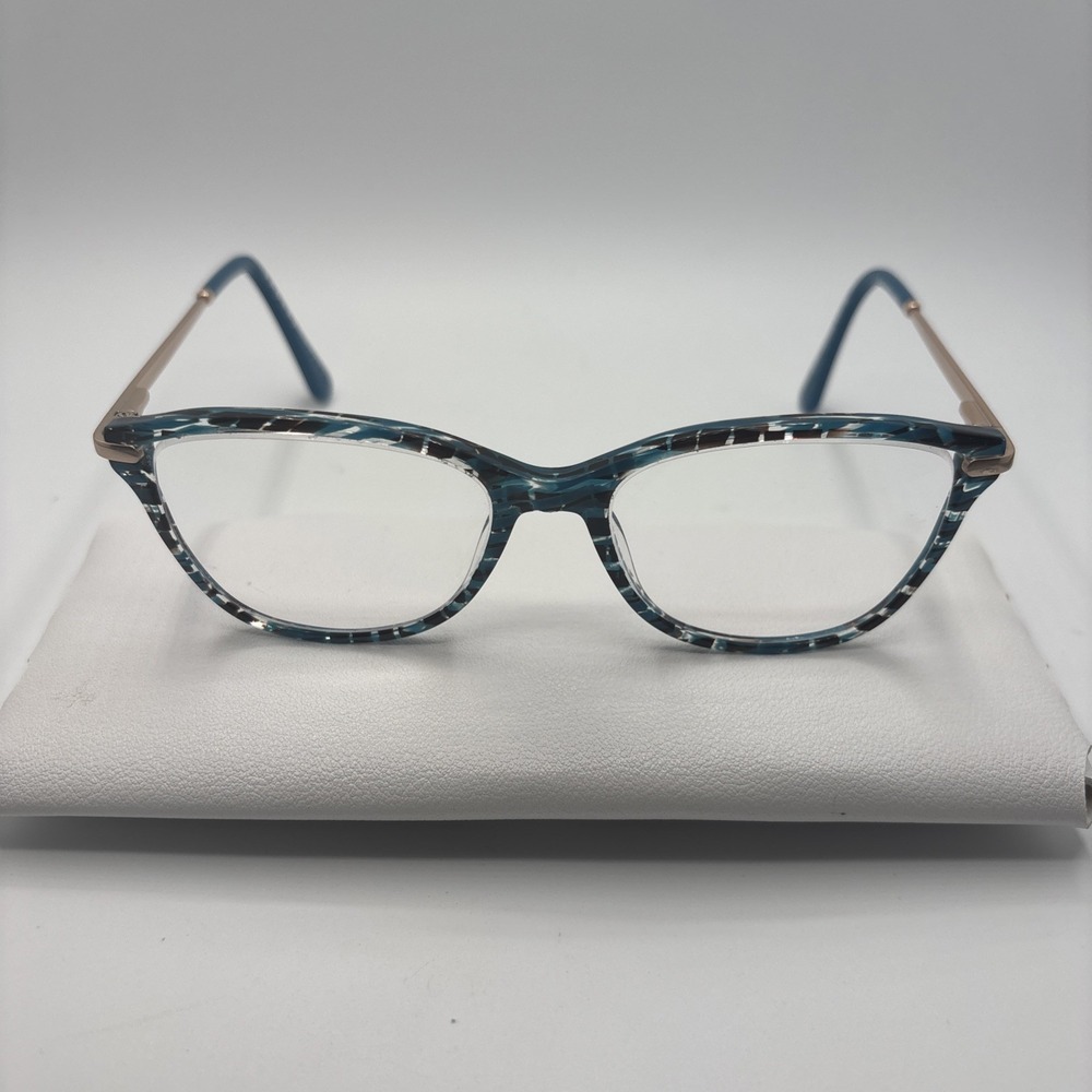 Radley London Eyeglasses Frames RDO-VANESA Col.88 Teal/Black/Gold 51-16-140 #D54